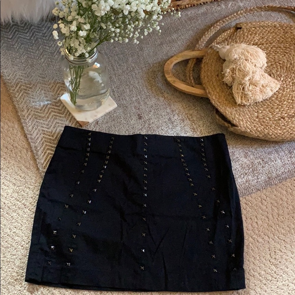 Express Studded Mini Skirt